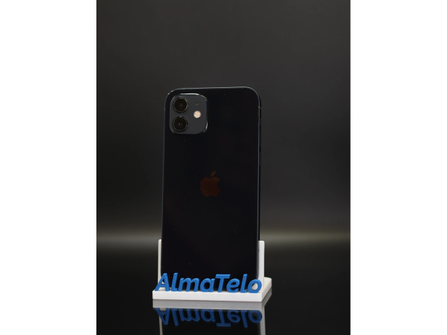 Apple iPhone 12 64 GB Black 100% akku - 12 HÓ GARANCIA