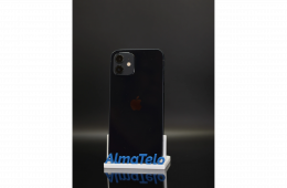 Apple iPhone 12 64 GB Black 100% akku - 12 HÓ GARANCIA