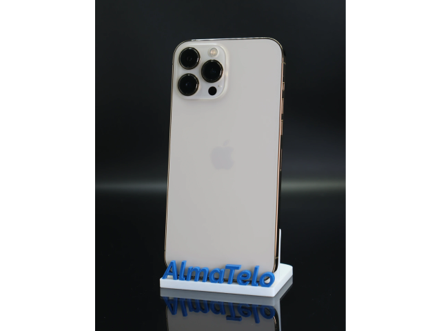 Apple iPhone 13 Pro Max 128 GB Gold 100% akku - 12 HÓ GARANCIA