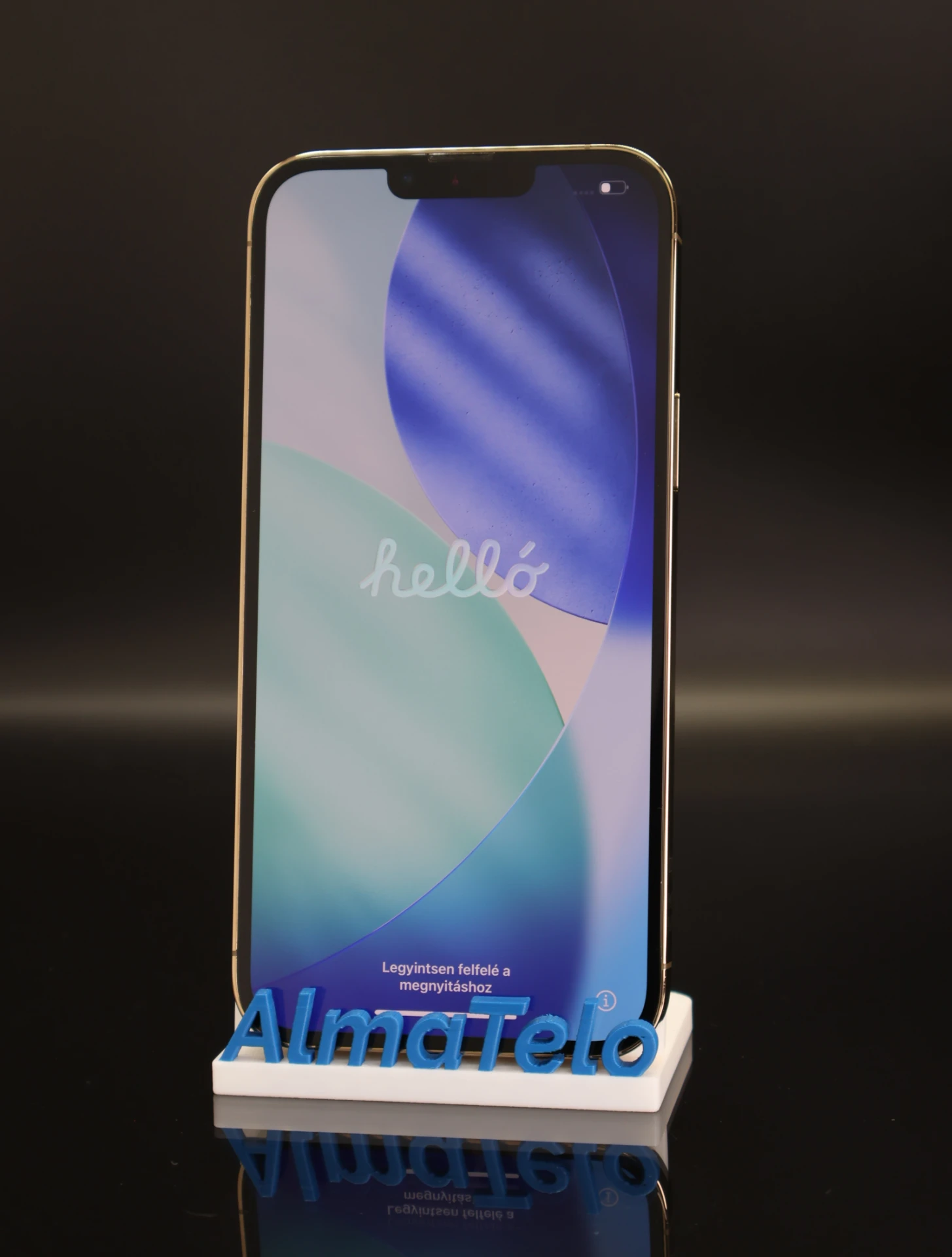 Apple iPhone 13 Pro Max 128 GB Gold 100% akku - 12 HÓ GARANCIA