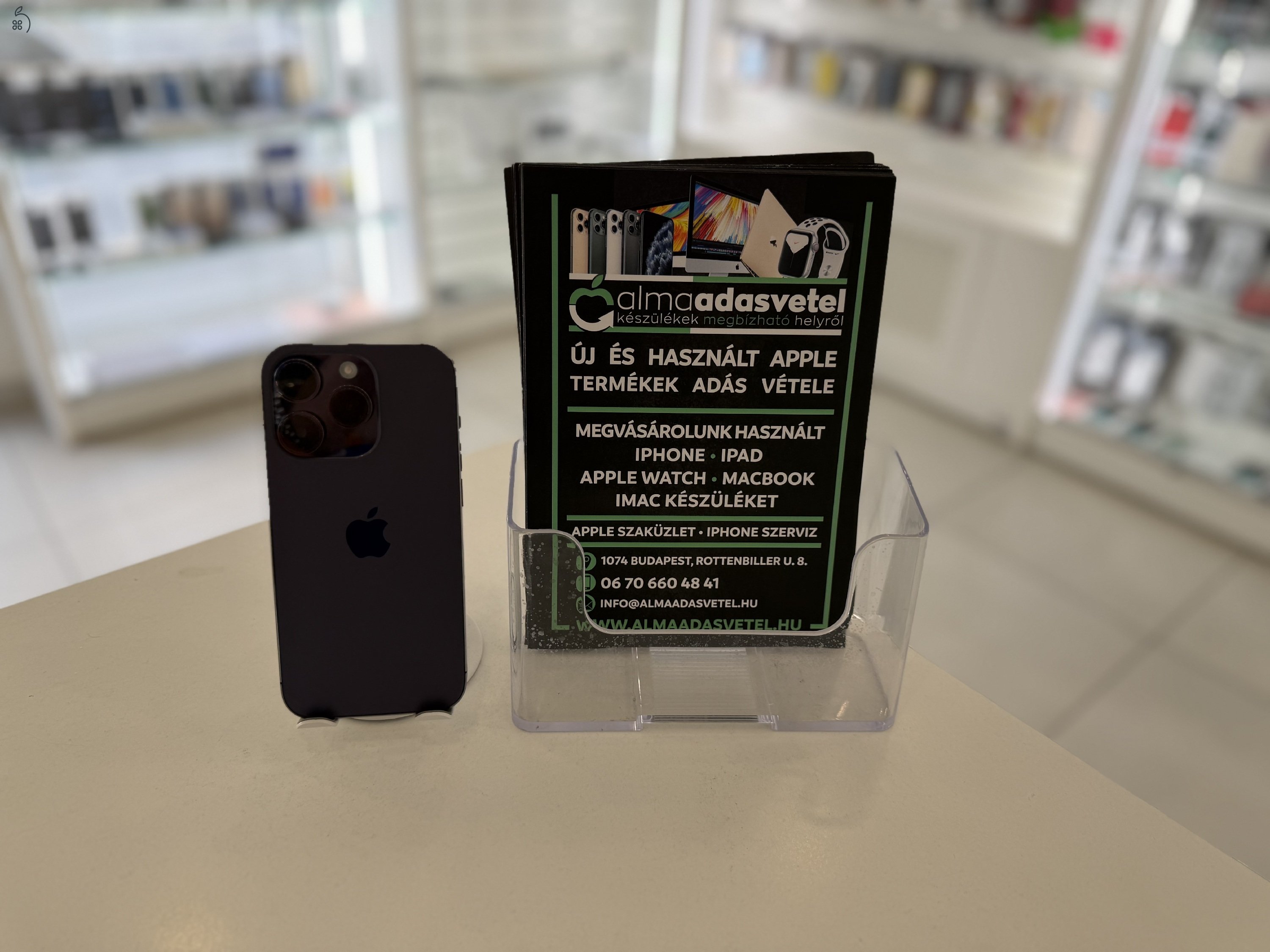 iPhone 14 Pro 256GB Független Használt/1 hónap gar./Akku 83%/p4834