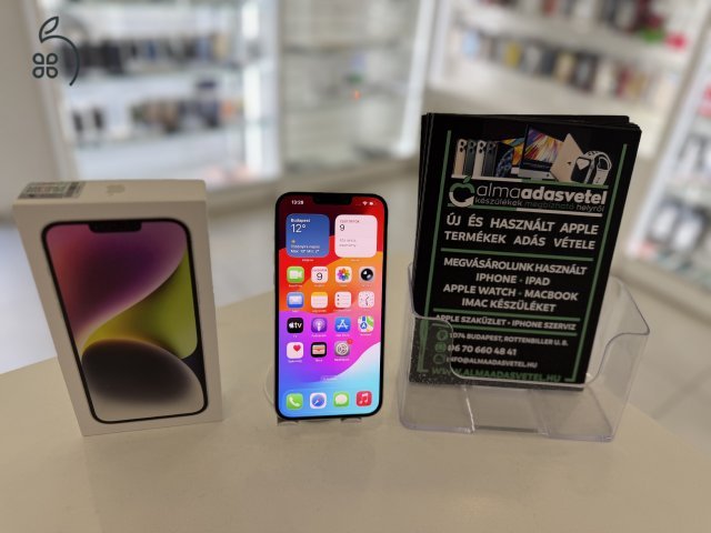 iPhone 14 Plus 128GB Független használt/1 hónap gar./Akku 85%/p4835