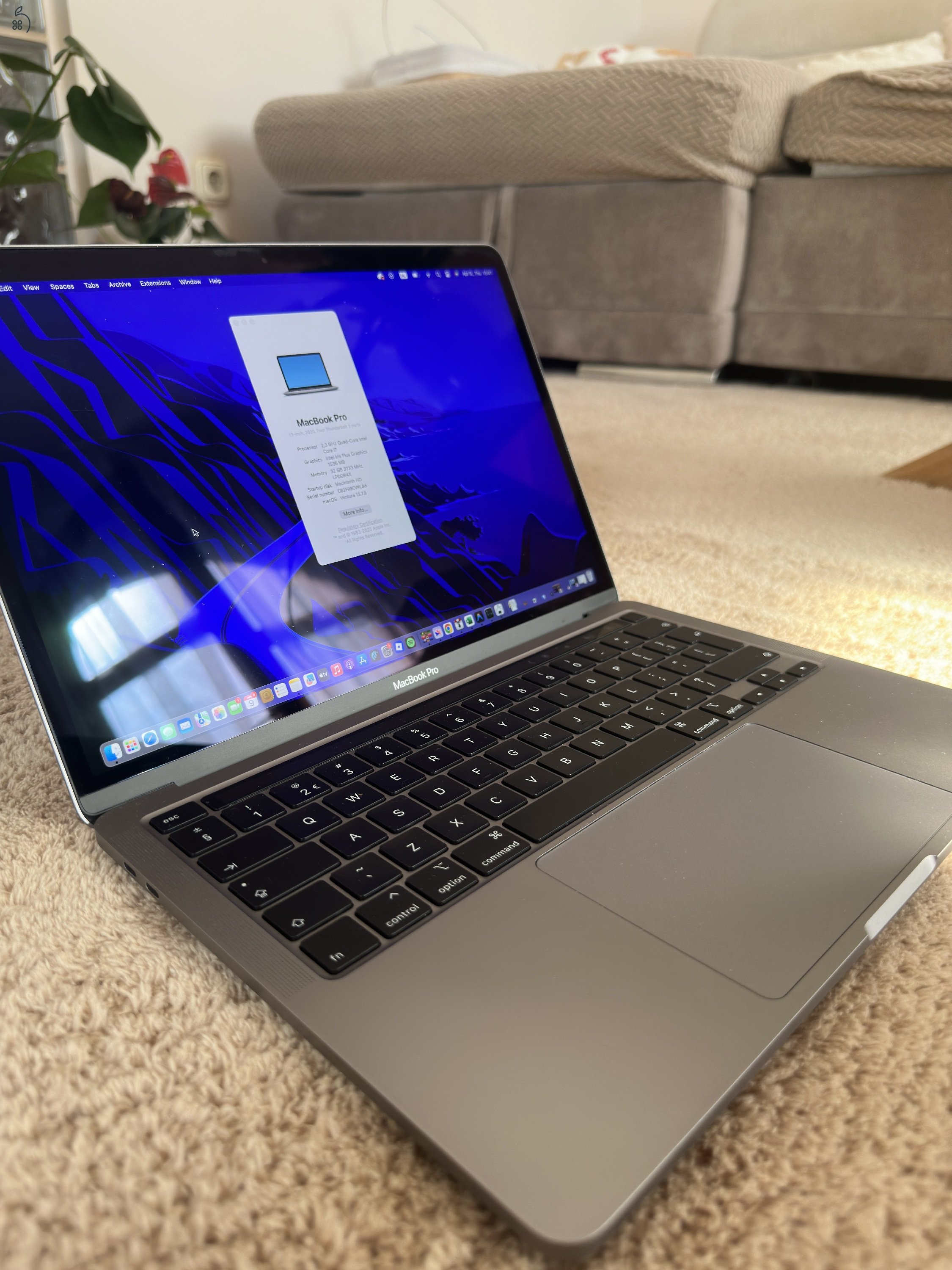 MacBook Pro 2020 CTO 32/1Tb touchbar