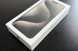 ÚJ garanciában cserélt 15 Pro Max 256gb