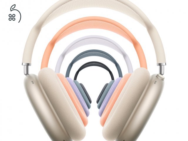 Új APPLE AIRPODS MAX 2 GEN bontatlan aktiválatlan 1 év garancia AZONNAL ÁTVEHETŐ Deák Térnél.