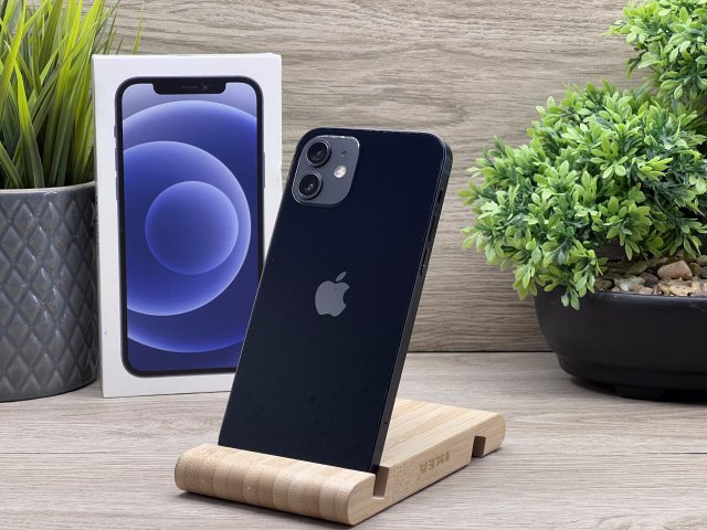 iPhone 12 Black 128GB 2 ÉV Garanciával 100%