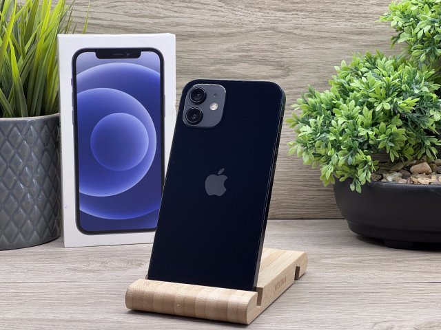 iPhone 12 Black 128GB 2 ÉV Garanciával 100%