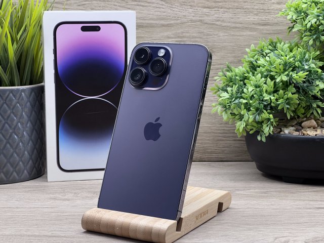 iPhone 14 Pro Max Deep Purple 128GB 2 ÉV Garanciával