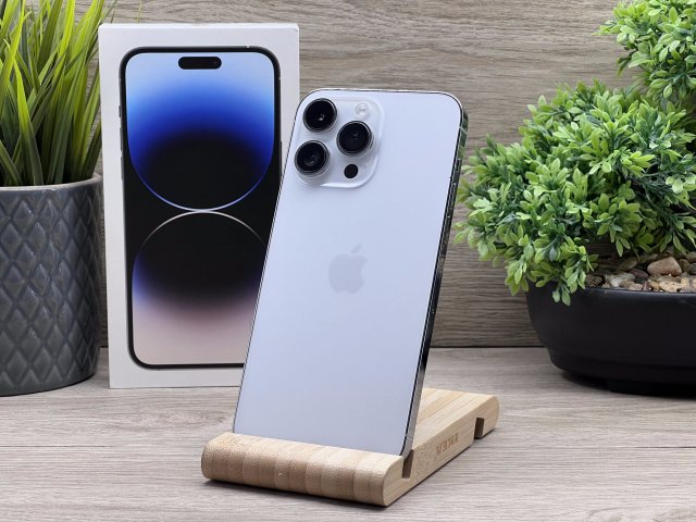 iPhone 14 Pro Max Silver 128GB 2 ÉV Garanciával 100%