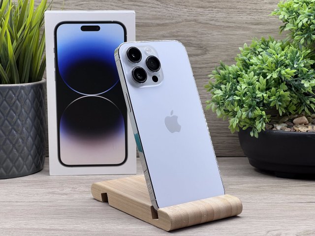 iPhone 14 Pro Max Silver 128GB 2 ÉV Garanciával 100%