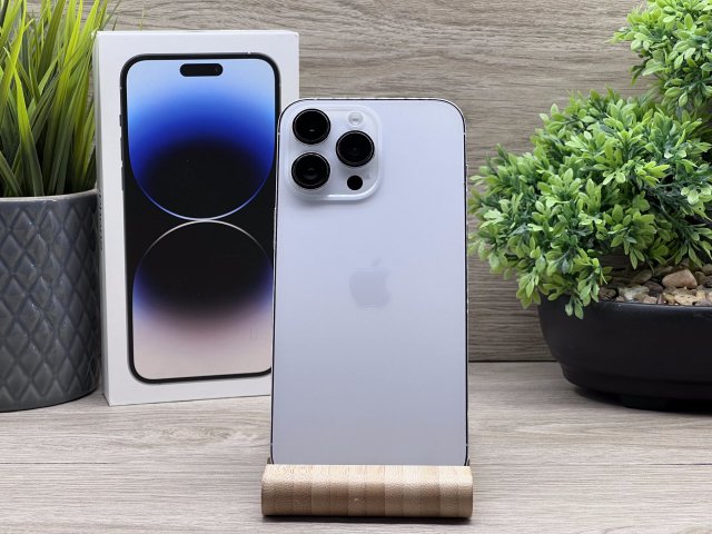 iPhone 14 Pro Max Silver 128GB 2 ÉV Garanciával 100%