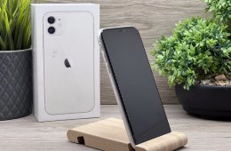 iPhone 11 White 128GB 2 ÉV Garanciával 100%