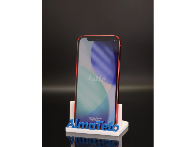 Apple iPhone 12 Mini 64 GB PRODUCT RED 100% akku - 12 HÓ GARANCIA