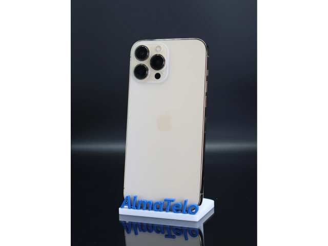 Apple iPhone 13 Pro Max 256 GB Gold 100% akku - 12 HÓ GARANCIA