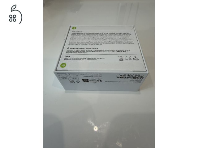 RAKTÁRON Apple AirPods Pro 3 USB-C Bontatlan / 1 év gari