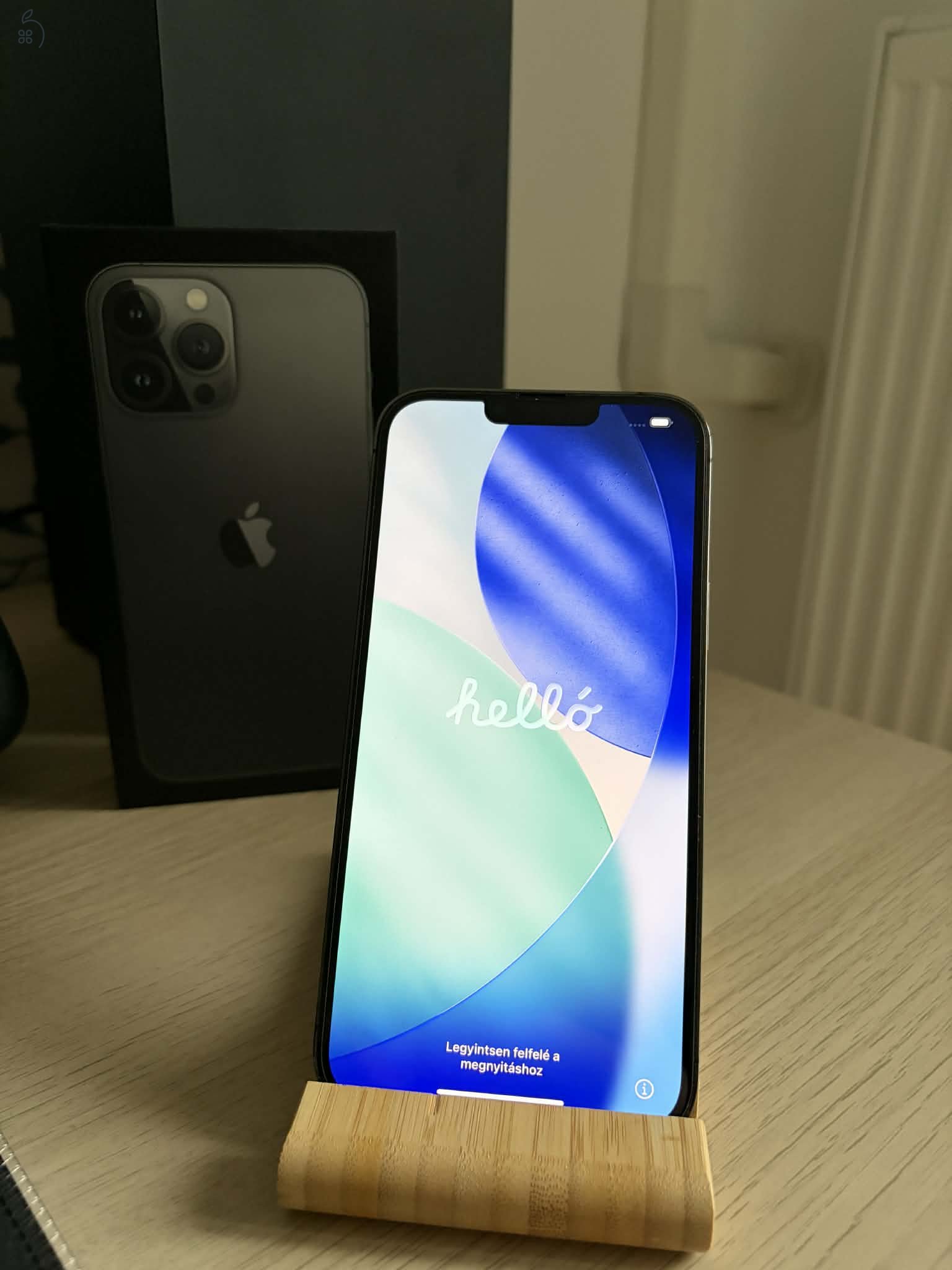 Apple iPhone 13 Pro Max 128GB Graphite 85% Akkumulátorral