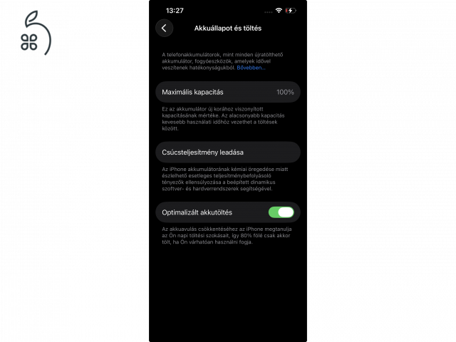 iPhone 13 Pro Sierra blue 128GB - 100% akku, 2026 május közepéig garanciás, tökéletes állapot