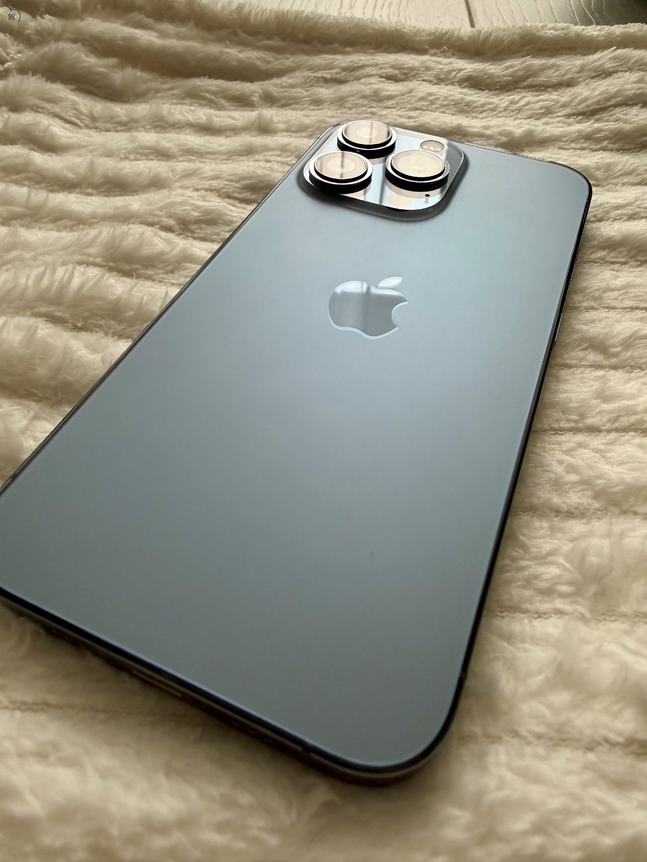 iPhone 13 Pro Sierra blue 128GB - 100% akku, 2026 május közepéig garanciás, tökéletes állapot