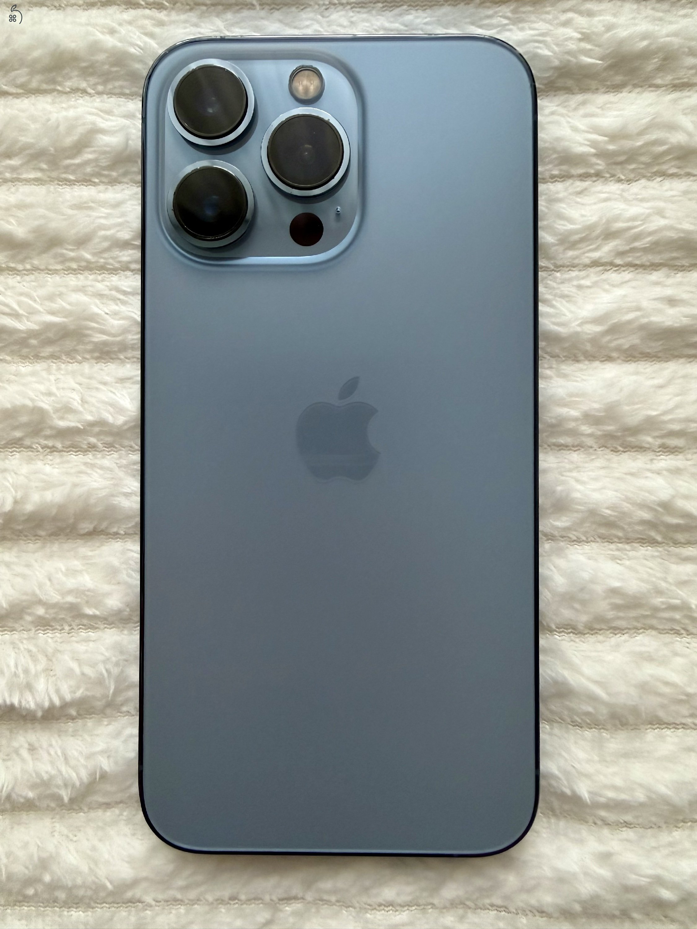 iPhone 13 Pro Sierra blue 128GB - 100% akku, 2026 május közepéig garanciás, tökéletes állapot