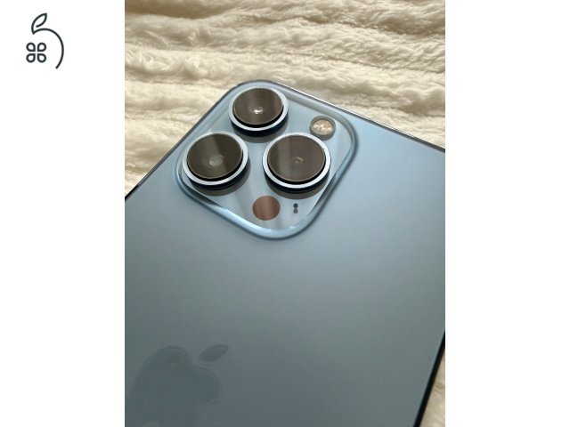 iPhone 13 Pro Sierra blue 128GB - 100% akku, 2026 május közepéig garanciás, tökéletes állapot