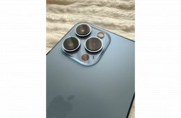 iPhone 13 Pro Sierra blue 128GB - 100% akku, 2026 május közepéig garanciás, tökéletes állapot