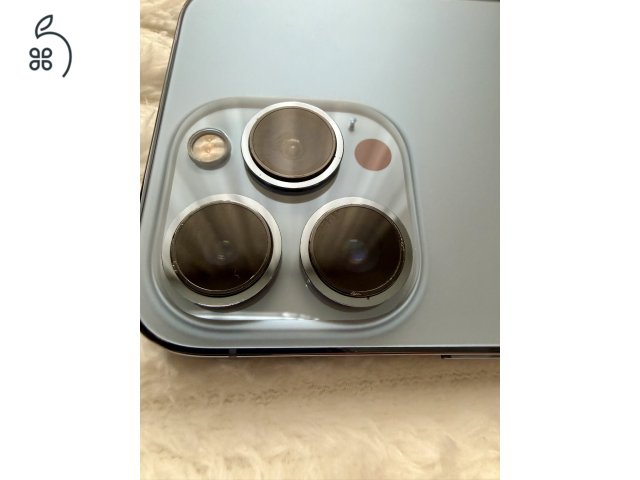 iPhone 13 Pro Sierra blue 128GB - 100% akku, 2026 május közepéig garanciás, tökéletes állapot