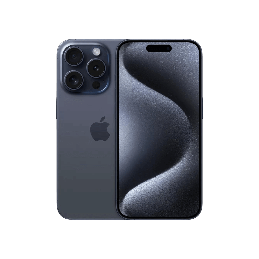 iPhone 15 Pro 100% Akksi 256 GB Blue titanium