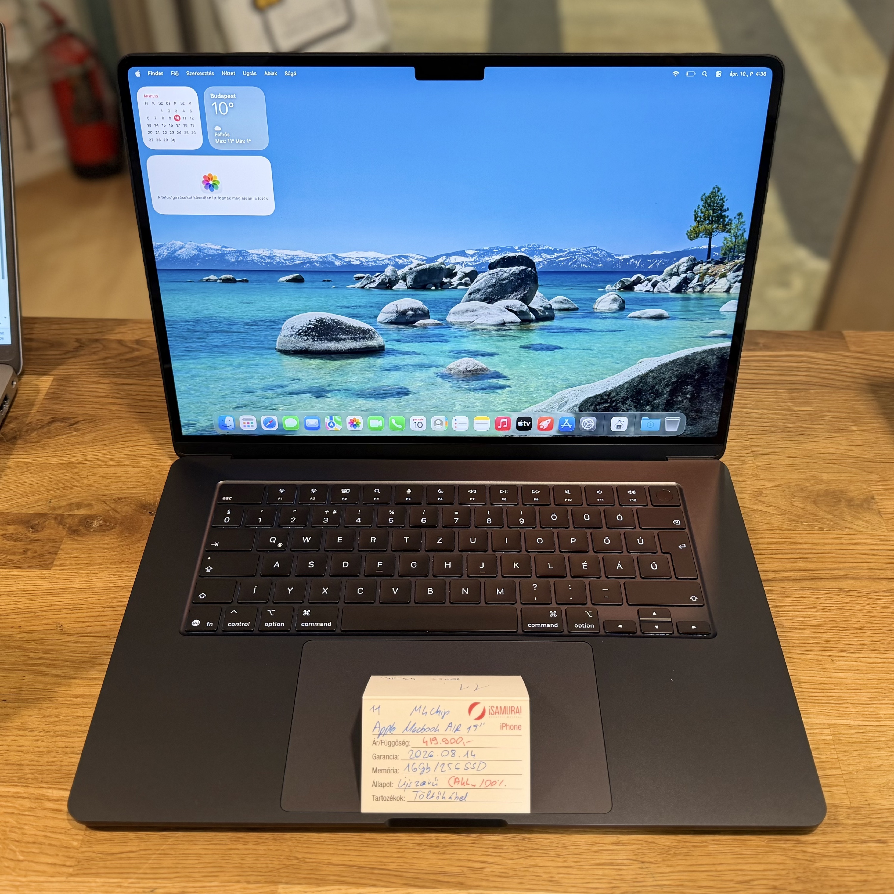 11. Apple MacBook Air 15