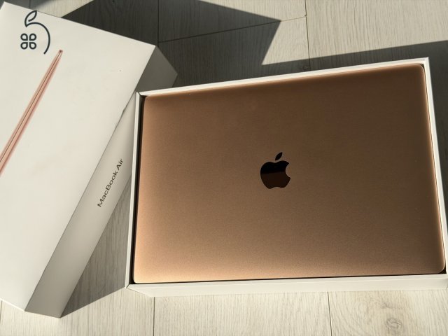 hibátlan, karcmentes MacBook Air M1, 2020, 512 GB SSD, 8 GB RAM, rose gold