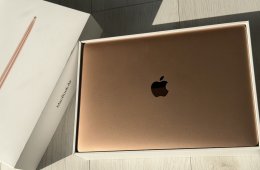 hibátlan, karcmentes MacBook Air M1, 2020, 512 GB SSD, 8 GB RAM, rose gold