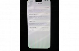 iPhone 17 Pro Max / 256GB / Silver / Gyári kártyafüggetlen / 100% akku / Garanciás 2026.decemberig