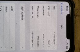 ÉRINTS MEG! iPhone XS Max 256 GB Space Grey, szép állapot, jó aksi!