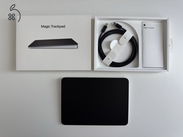 Apple Magic Trackpad 3 – Fekete, Lightning, dobozos, újszerű