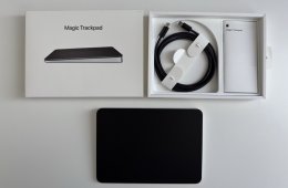Apple Magic Trackpad 3 – Fekete, Lightning, dobozos, újszerű