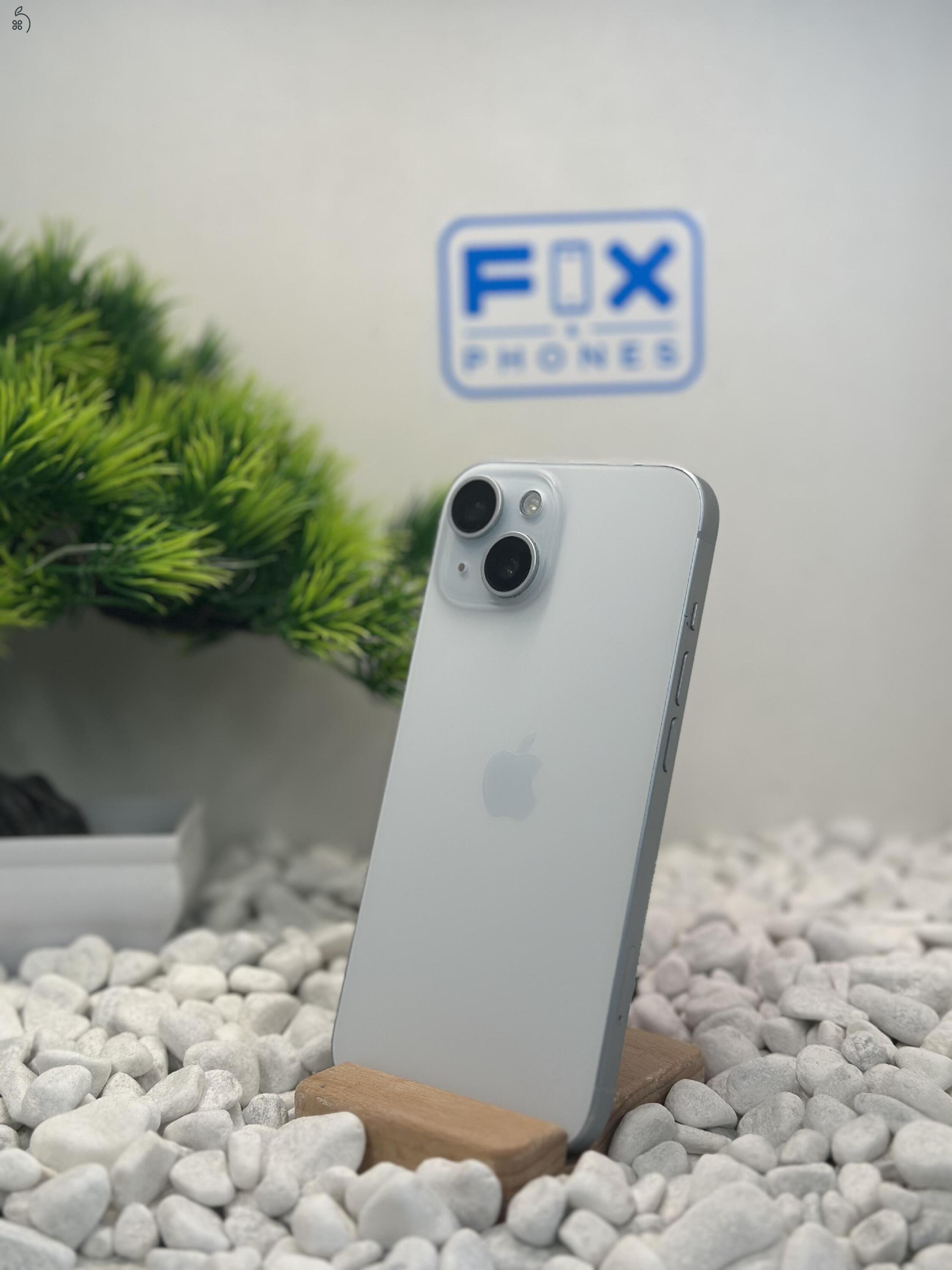 iPhone 15 128GB Független 100% akkumulátor Újszerű állapot