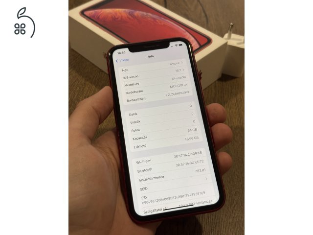 iPhone XR 64GB 100% akksi Független