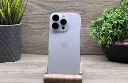 Hibátlan iPhone 16 Pro White Titanium 128GB 2 ÉV Garanciával 94%