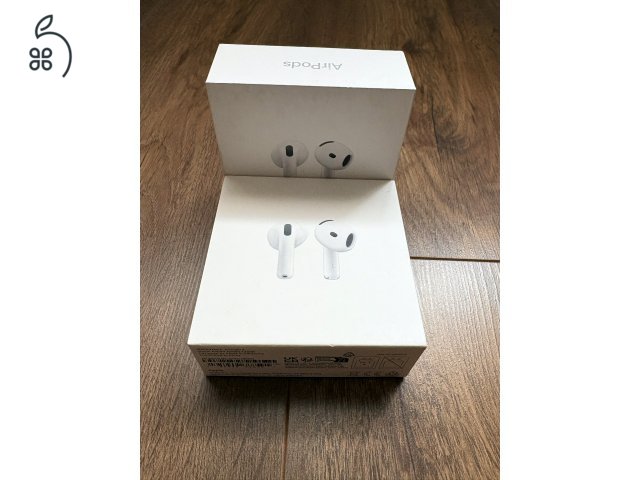 Eredeti Apple AirPods 4, bontatlan, új, garanciával eladó!