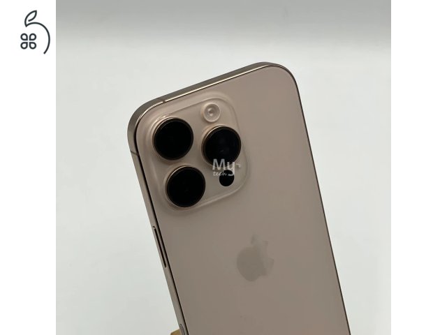 Nettó: 259.842 Ft iPhone 16 pro 128GB Sivatagi Titán - 27% ÁFA (0394)