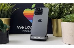 iPhone 16 Pro 256GB Fekete, Független - 1ÉV Garancia, Számla