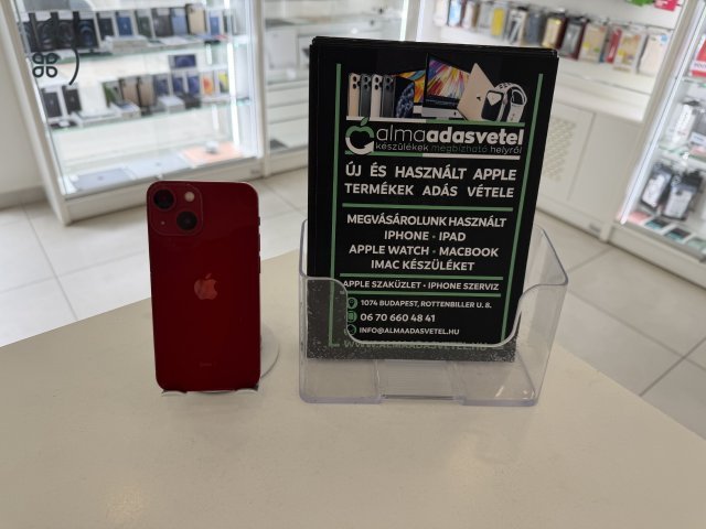 iPhone 13 Mini 128GB Független/1 hónap gar./Akku 100%/p4841