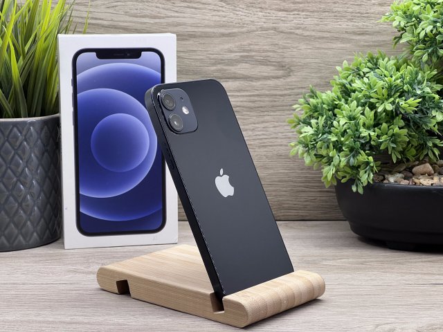 iPhone 12 Black 128GB 2 ÉV Garanciával 100%