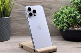 Hibátlan iPhone 16 Pro Max White Titanium 256GB 2 ÉV Garanciával 99%