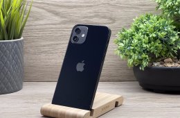 iPhone 12 Black 128GB 2 ÉV Garanciával 90%