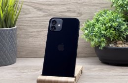 iPhone 12 Black 128GB 2 ÉV Garanciával 90%