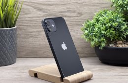 iPhone 12 Black 128GB 2 ÉV Garanciával 90%