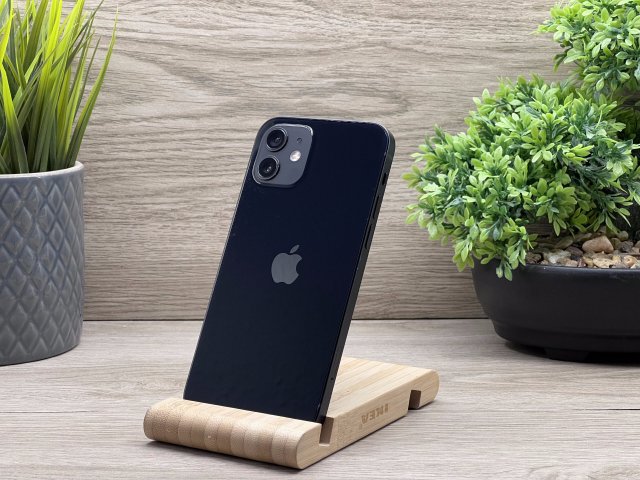iPhone 12 Black 128GB 2 ÉV Garanciával 90%