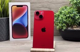 iPhone 14 Red 128GB 2 ÉV Garanciával 100%
