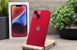 iPhone 14 Red 128GB 2 ÉV Garanciával 100%