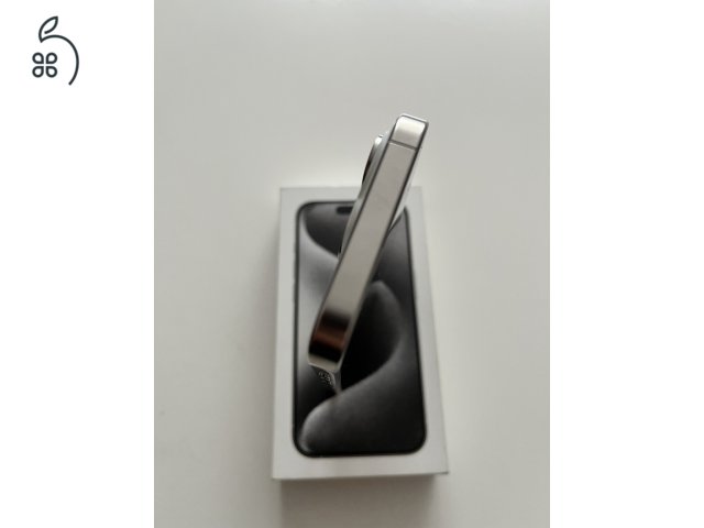 iPhone 15 Pro 128GB Új! Aktiválatlan! White Titanium